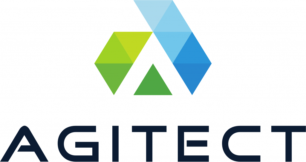 Agitect Logo Bildmarke und Schriftzug